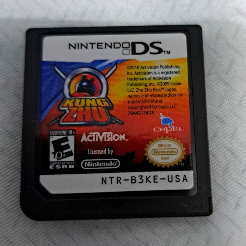 Nintendo DS Kung Zhu game